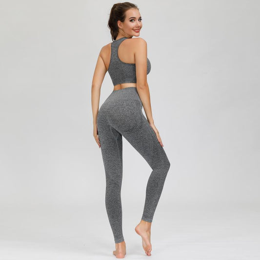 Women's Exercise Gym Outfit Women Leggings For Fitness Sports Bra Womens Tracksuit Sport Wear Set Woman 2 Pieces Outfits