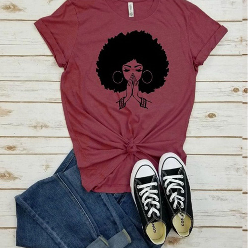 Casual T-shirt short sleeve top