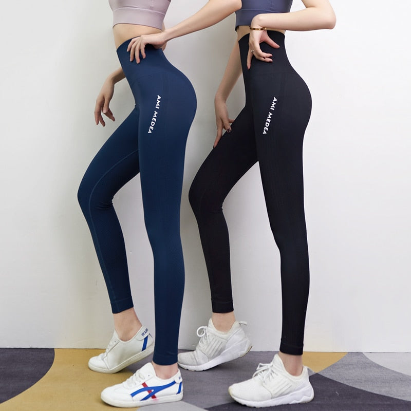 Leggings Women Pants Push Up Gym Tights Sexy Tummy Control Sport Yoga Pants High Waist Legging Fitness Running Capri Pants 2021