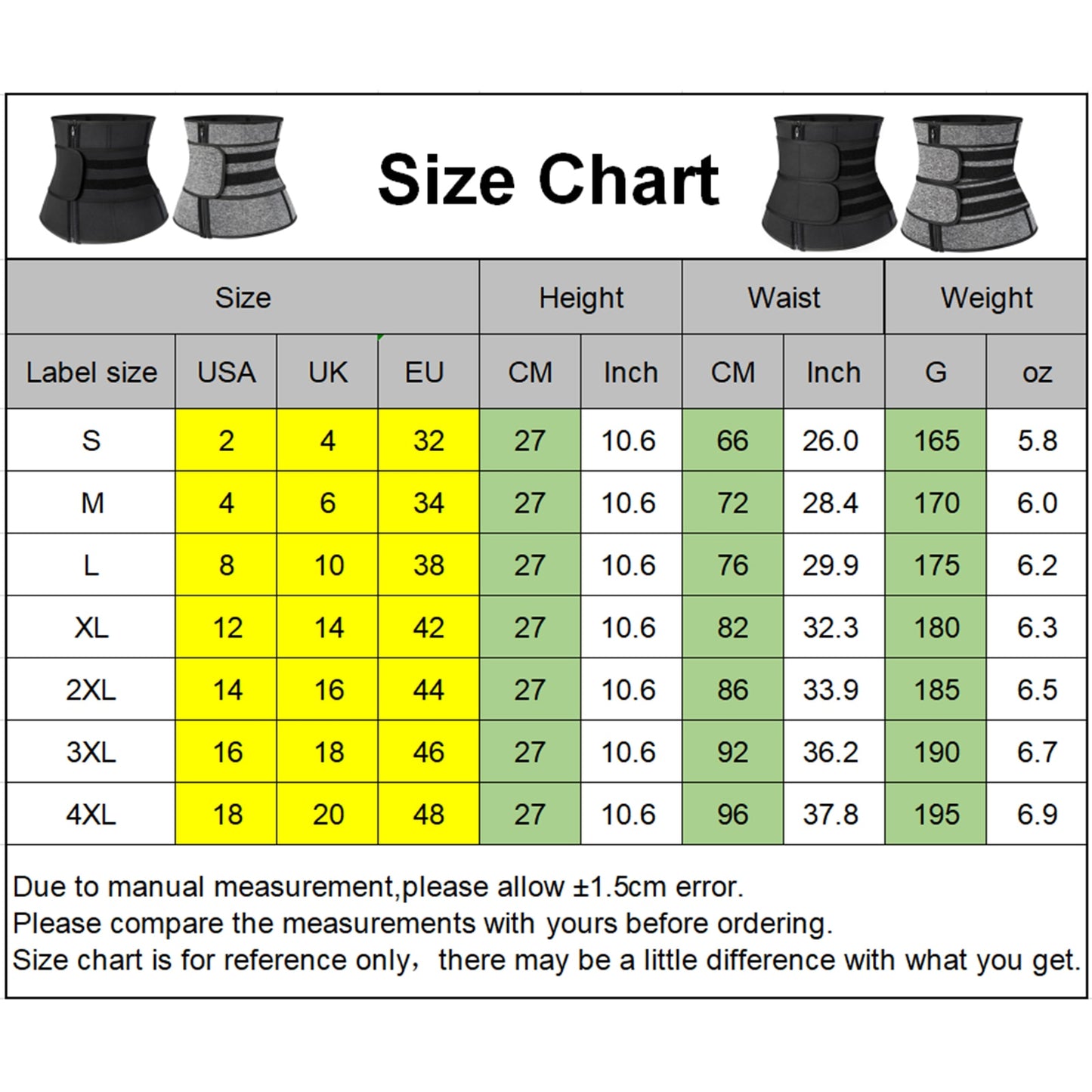 Fitness Waist Trimmer 1PC Equipment Supplies Tactical Bodybuilding Slimming Body Corset Back Lumbar Fitness Trimmer Belt