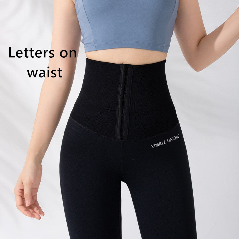 High Waisted Shrink Abdomen Yoga Pants Workout Sport Leggings Women For Fitness Women&#39;S Pants Running Training Tights Activewear