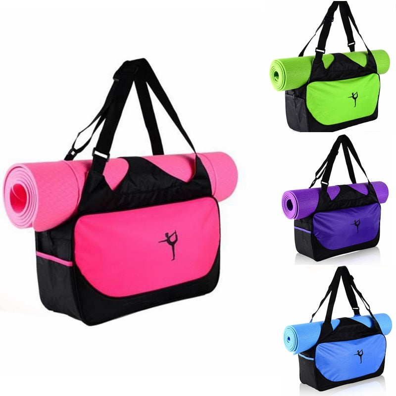 48*24*16cm Multifunctional Cothes Yoga Backpack Yoga Mat Waterproof Yoga Bag Backpack (No Yoga Mat)