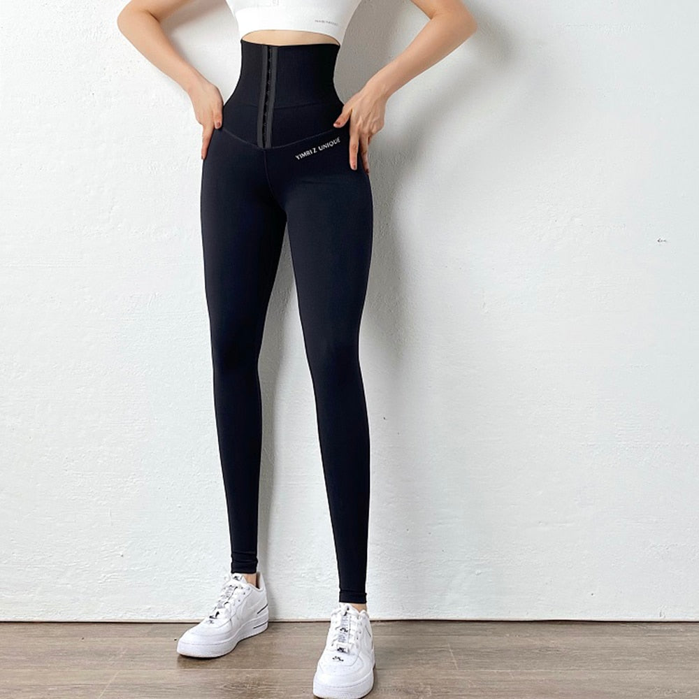 High Waisted Shrink Abdomen Yoga Pants Workout Sport Leggings Women For Fitness Women&#39;S Pants Running Training Tights Activewear