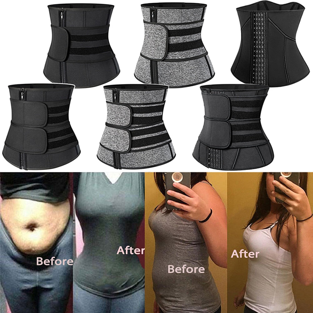 Fitness Waist Trimmer 1PC Equipment Supplies Tactical Bodybuilding Slimming Body Corset Back Lumbar Fitness Trimmer Belt