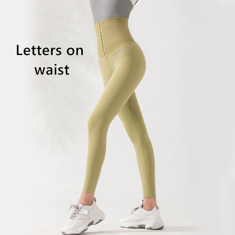 High Waisted Shrink Abdomen Yoga Pants Workout Sport Leggings Women For Fitness Women&#39;S Pants Running Training Tights Activewear