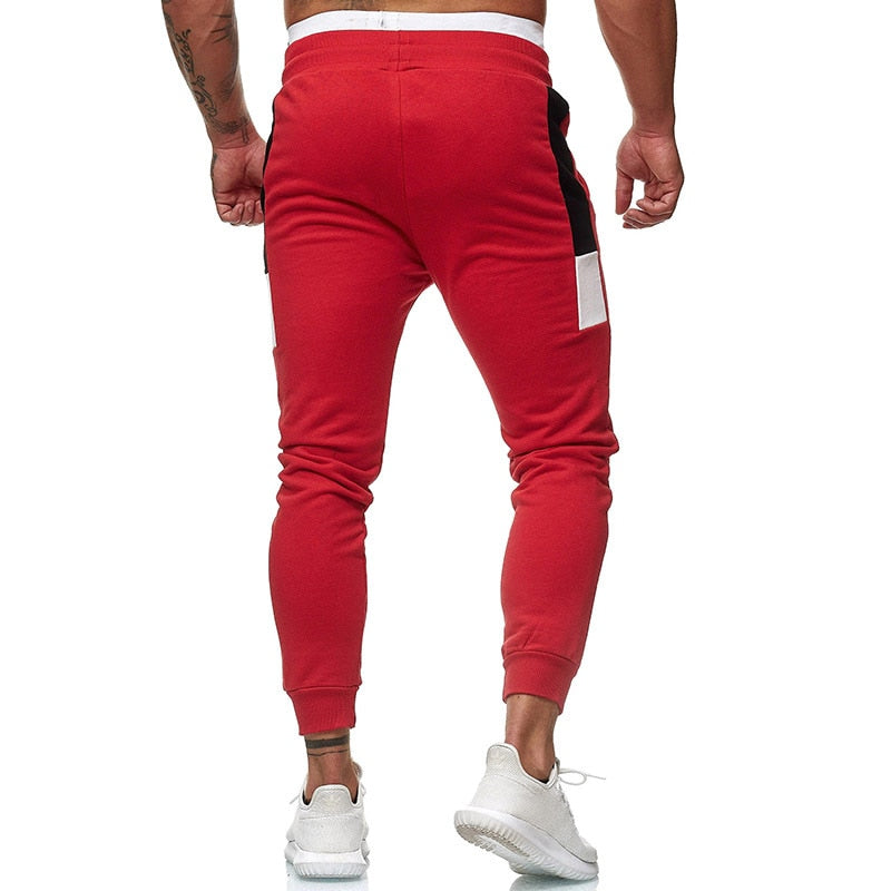 Men's Fitness Training Large Size Sports Warm Pants Jogger Men's Fashion Casual Feet Sports Pants Weight Loss Bottoms Sportswear