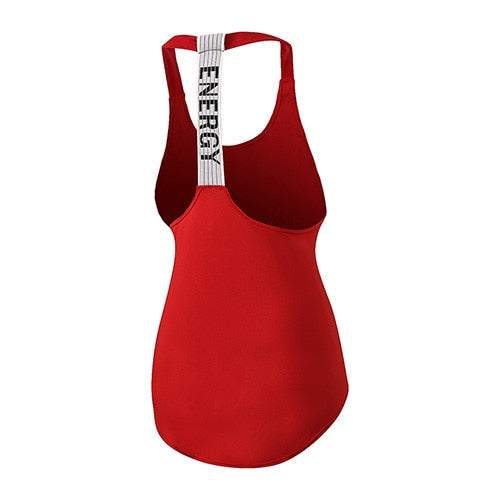 Yuerlian Quality 15% spandex Fitness Sports Yoga Shirt Quickly Dry Sleeveless Running Vest Workout Crop Top Female T-shirt