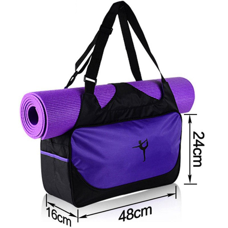 48*24*16cm Multifunctional Cothes Yoga Backpack Yoga Mat Waterproof Yoga Bag Backpack (No Yoga Mat)