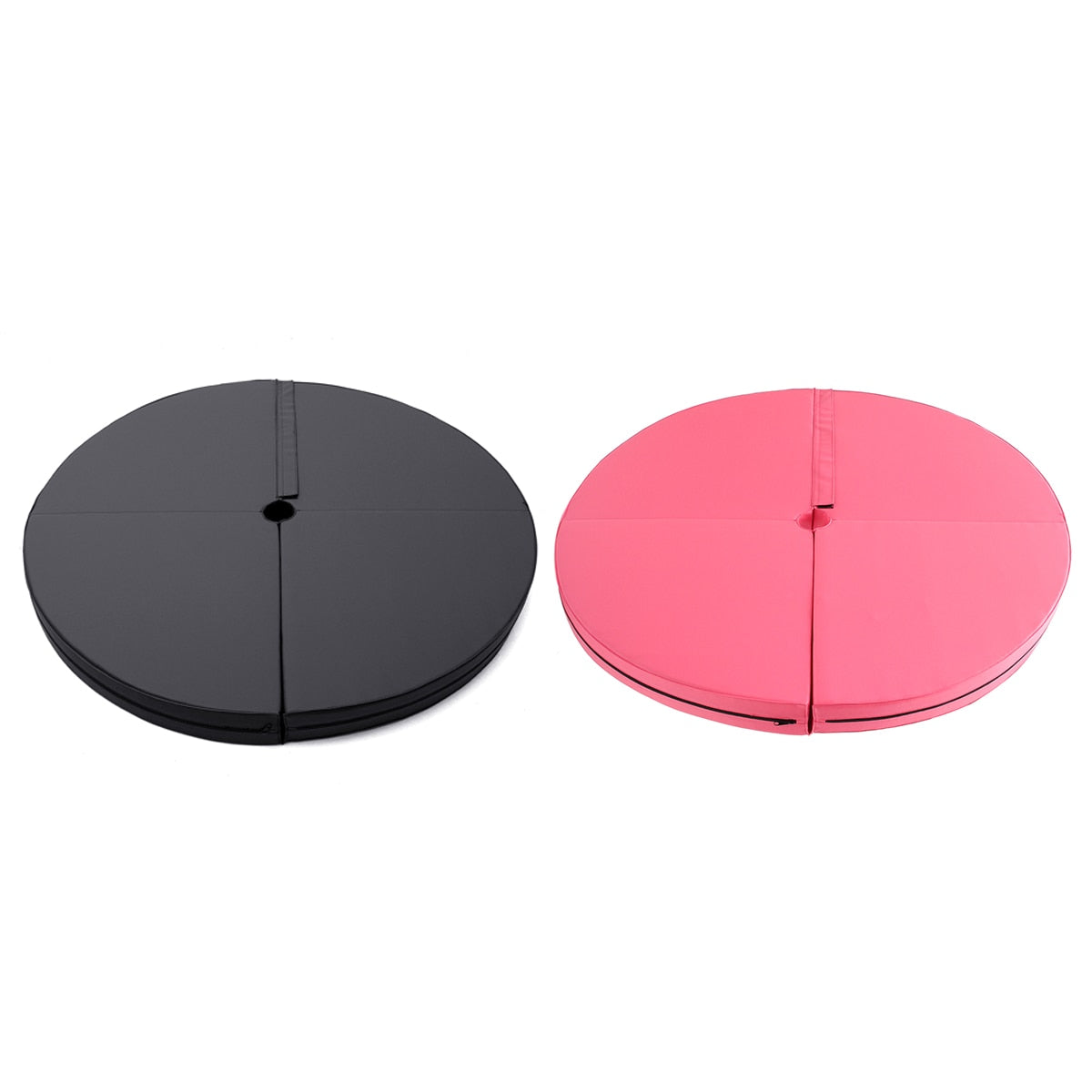 120*5-10cm Foldable Pole Dancing Protect Mat Round Yoga Mats Indoor Gym Fitness Equimpment Exercise Sports Safety Pads Men Women