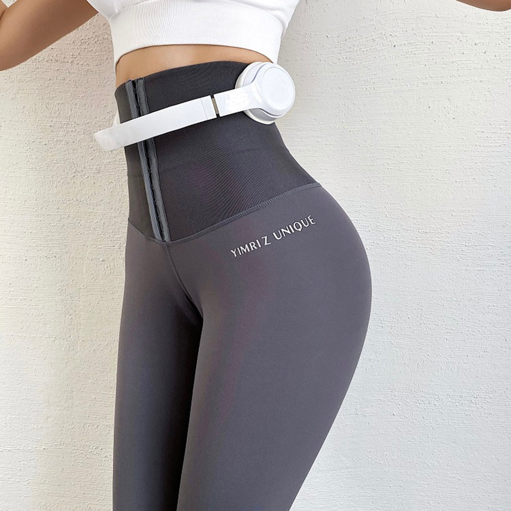 High Waisted Shrink Abdomen Yoga Pants Workout Sport Leggings Women For Fitness Women&#39;S Pants Running Training Tights Activewear