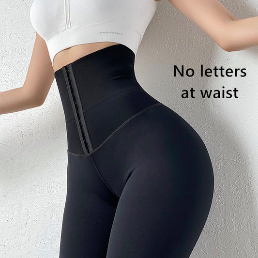 High Waisted Shrink Abdomen Yoga Pants Workout Sport Leggings Women For Fitness Women&#39;S Pants Running Training Tights Activewear