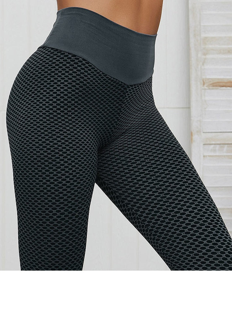 Women Fitness Tight Leggings Seamless High Waist Push Up mesh Legging Breathable Sport Women Fitness Sexy Gym Yoga Pants