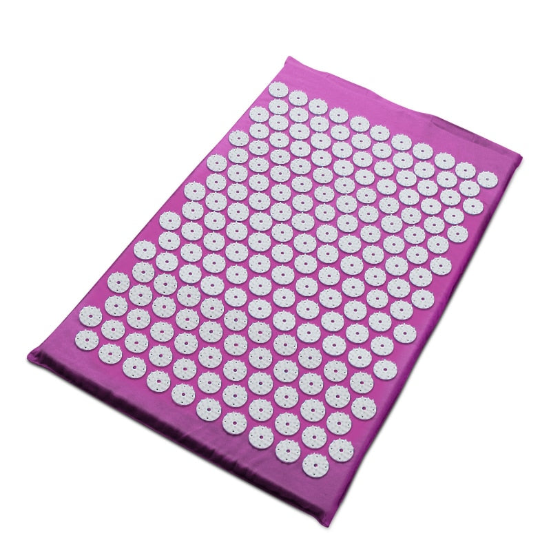 62*38cm Massager Cushion Massage Mat Acupressure Relieve Back Body Pain Spike Mat Acupuncture Yoga Mat/Pillow